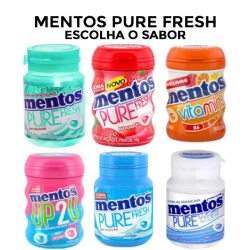 Mentos Chiclete Pote De 48G (Sabor A Escolher )